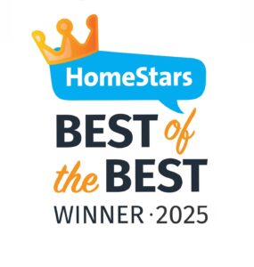 HomeStars Best of the Best Winner 2025 - CA Garage Doors Ltd