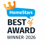 HomeStars Best of Award Winner 2026 - CA Garage Doors Ltd