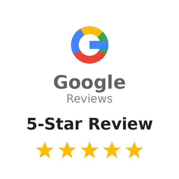 Google 5-Star Review rating - CA Garage Doors Ltd