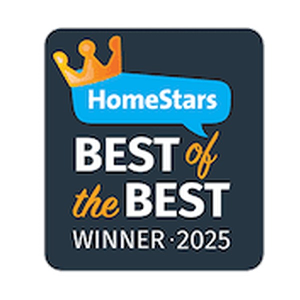 HomeStars Best of the Best Winner 2025 - CA Garage Doors Ltd